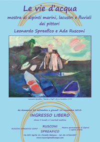 Mostra Spreafico_Rusconi a Cinisello Balsamo