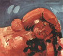 Donna sdraiata