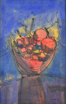 Vaso con frutta