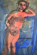 Modella in posa