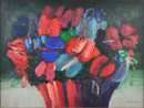 Fiori fondo scuro