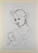 Madonna con aureola